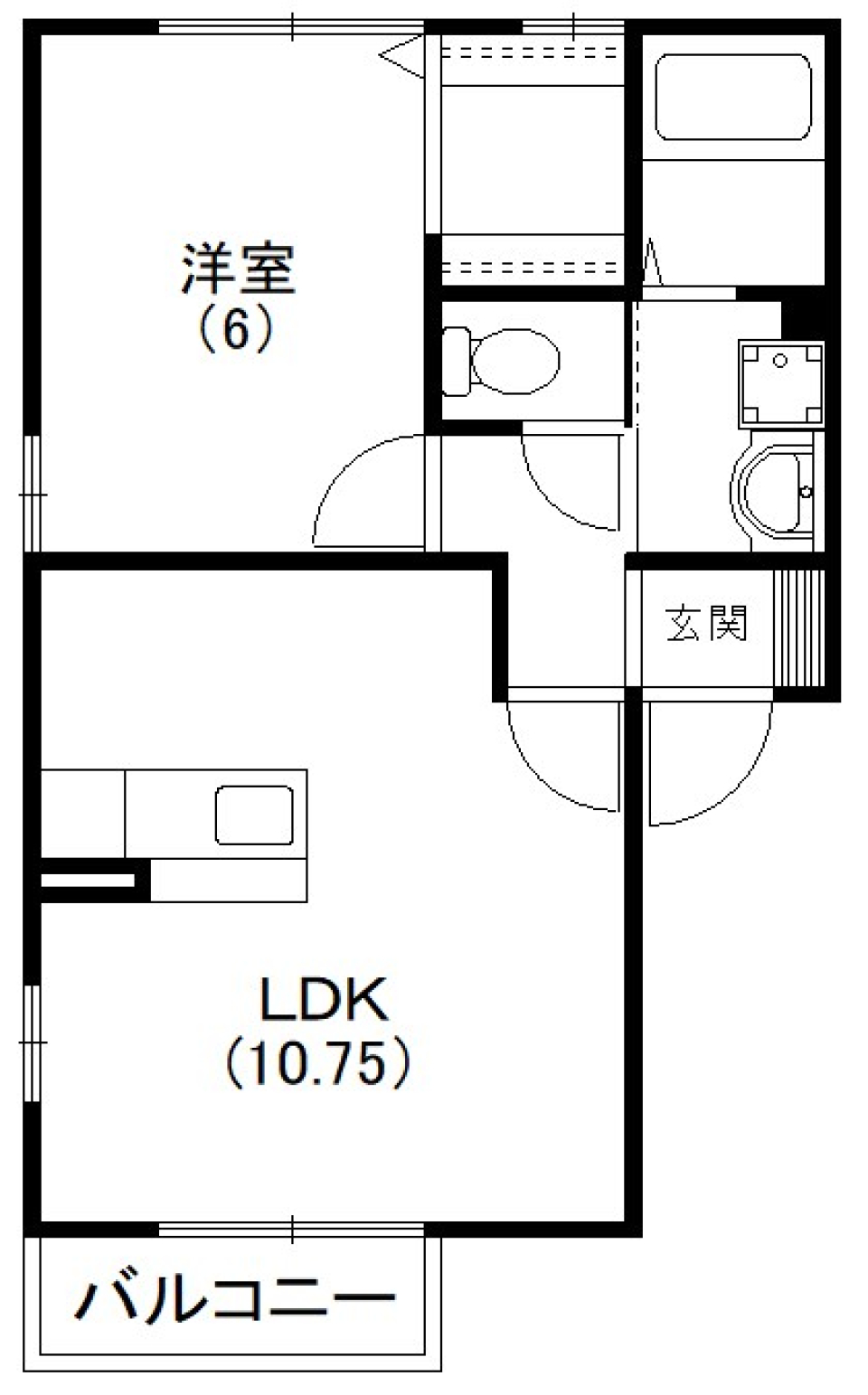 おひとりさま、満喫！の間取り図