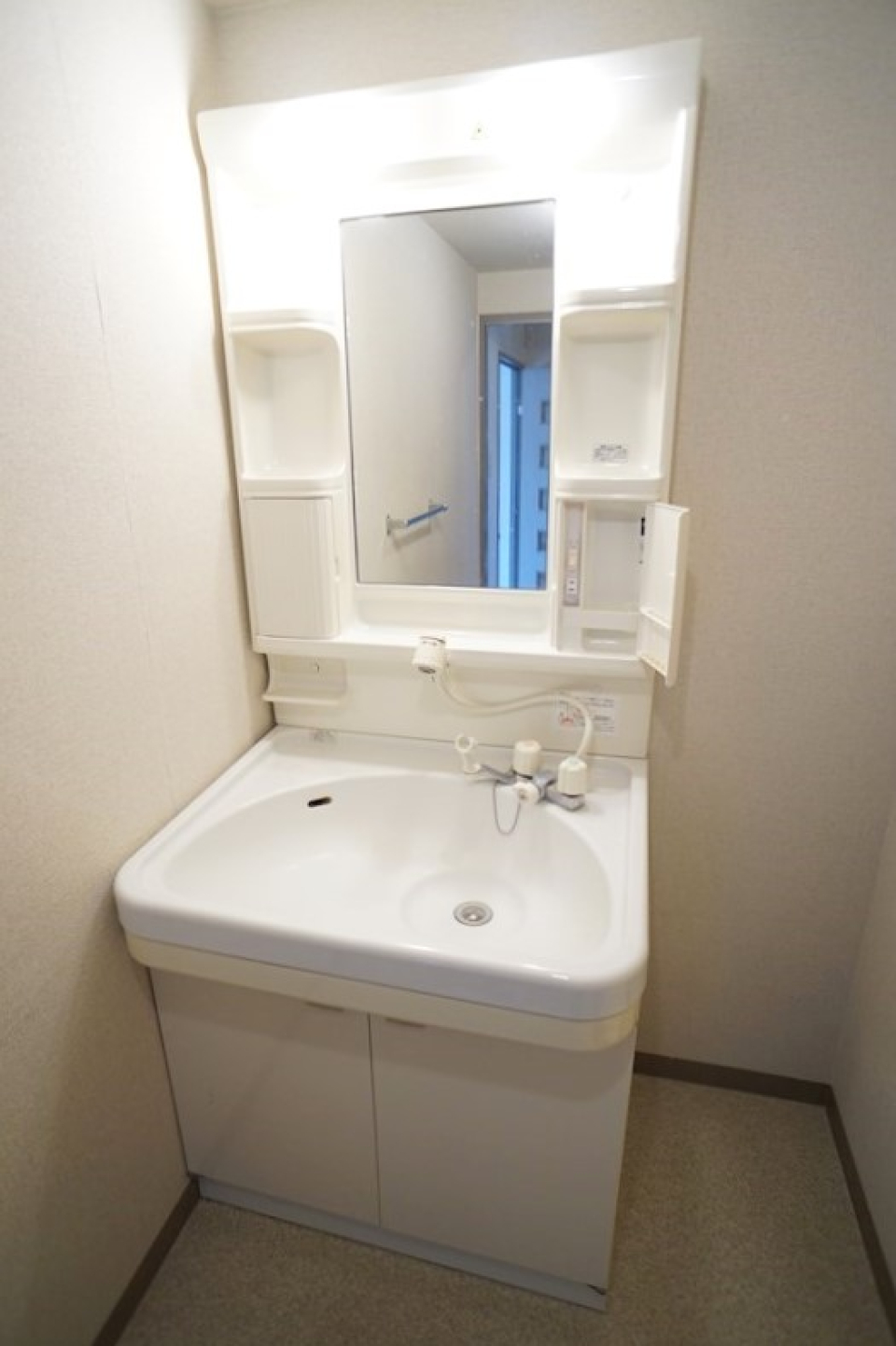 清潔感のある洗面