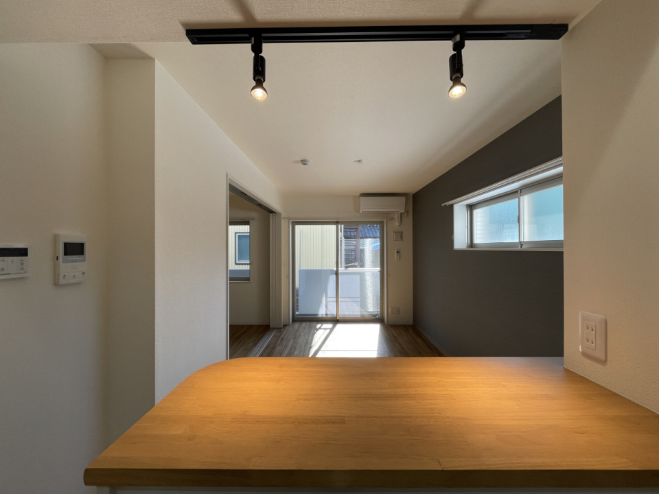 カウンターも広めなのは嬉しい♪