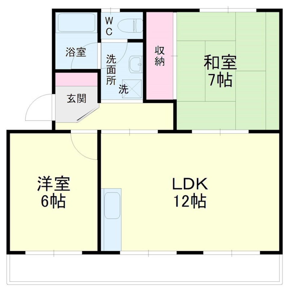 リノベ派、必見！の間取り図