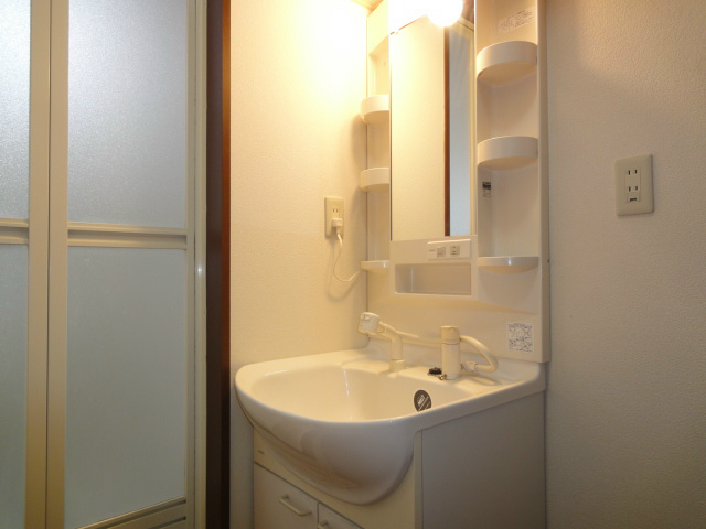 嬉しい独立洗面台