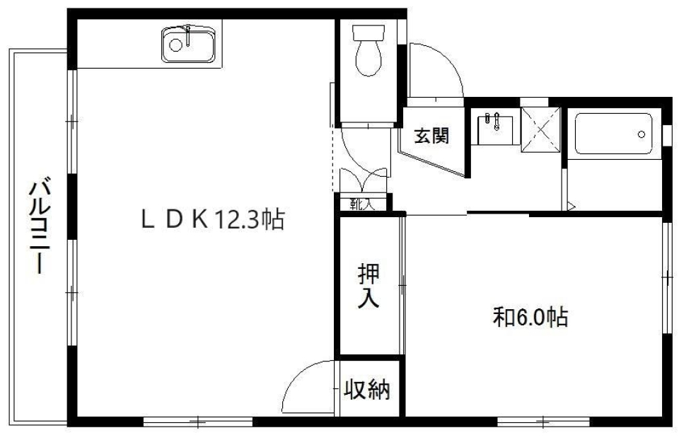 明るい明日が待ってるの間取り図