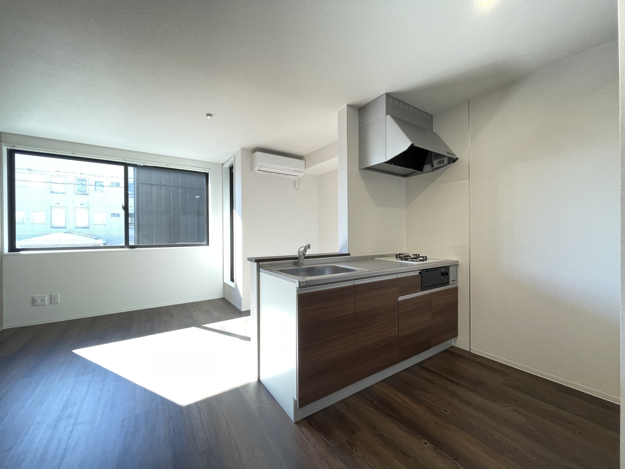 キッチンは対面式です