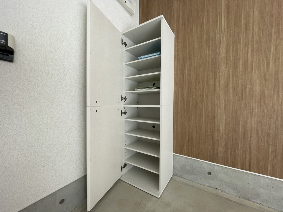 下駄箱あります