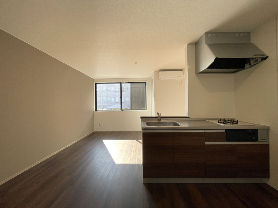 キッチンから見た景色