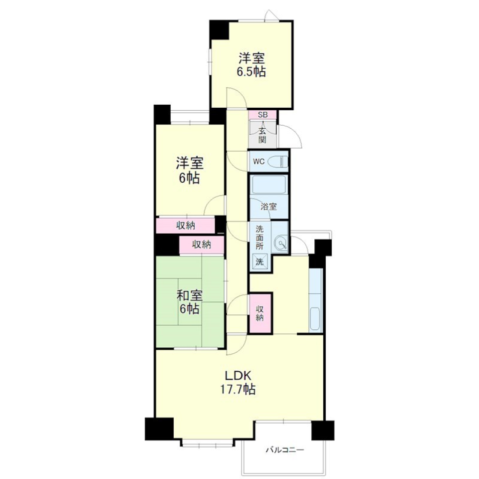 可愛い家族との、理想の居場所の間取り図