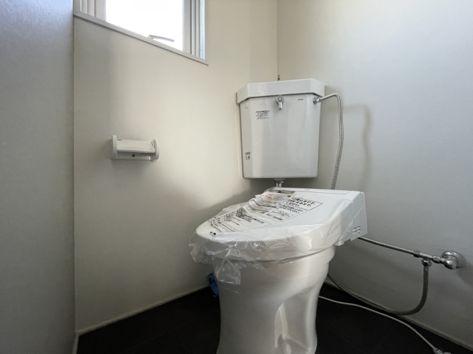 トイレもキレイに！