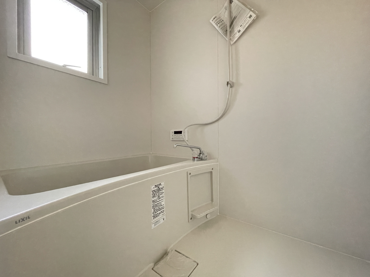 新品のお風呂は追い炊き機能付き