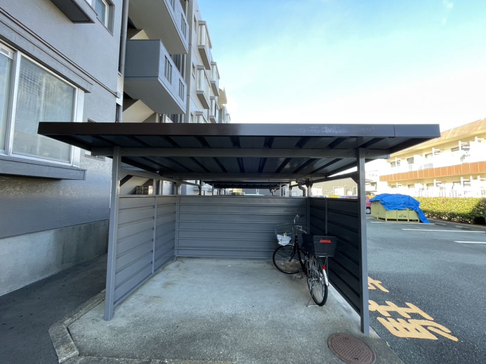 駐輪場あります