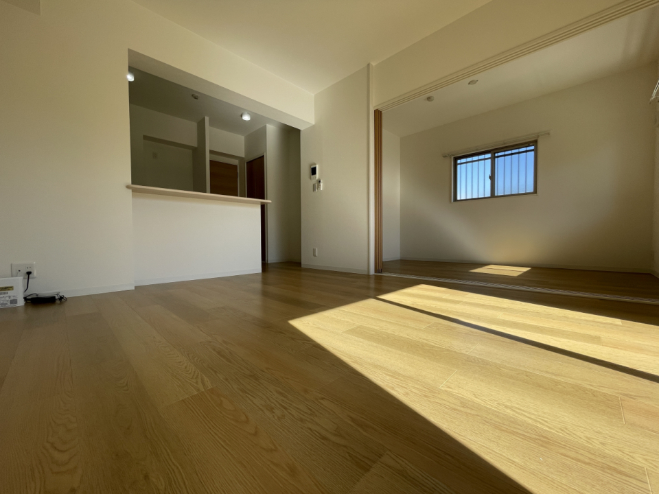 LDKは12.77帖と広いです