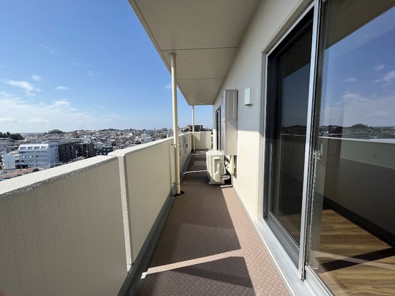 高所恐怖症の方には辛いかも！？なバルコニー