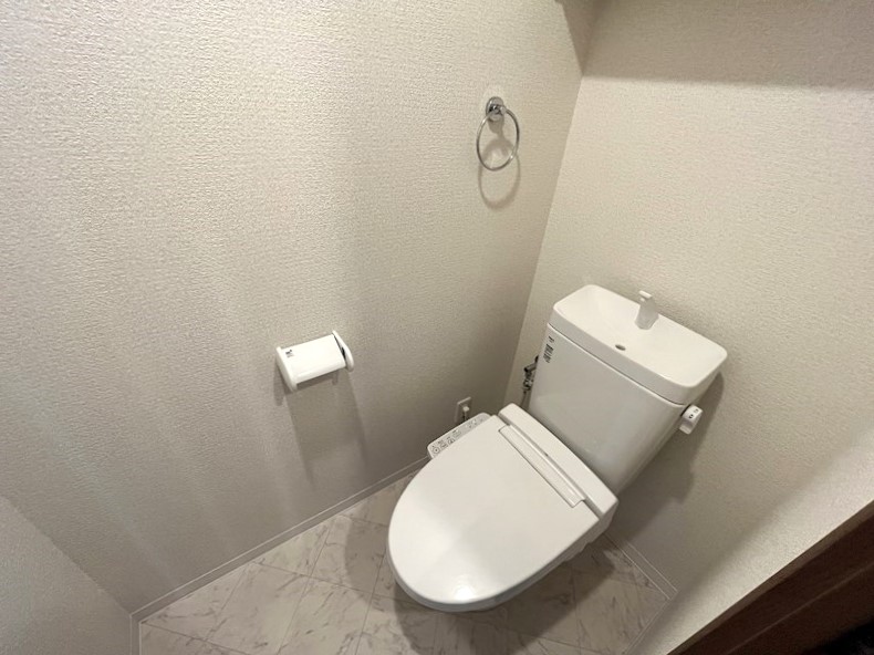 清潔感のあるトイレ