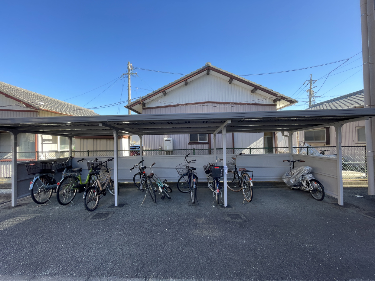 駐輪場あります