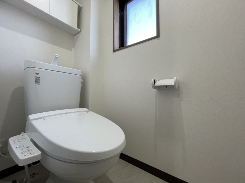 トイレは温水洗浄便座