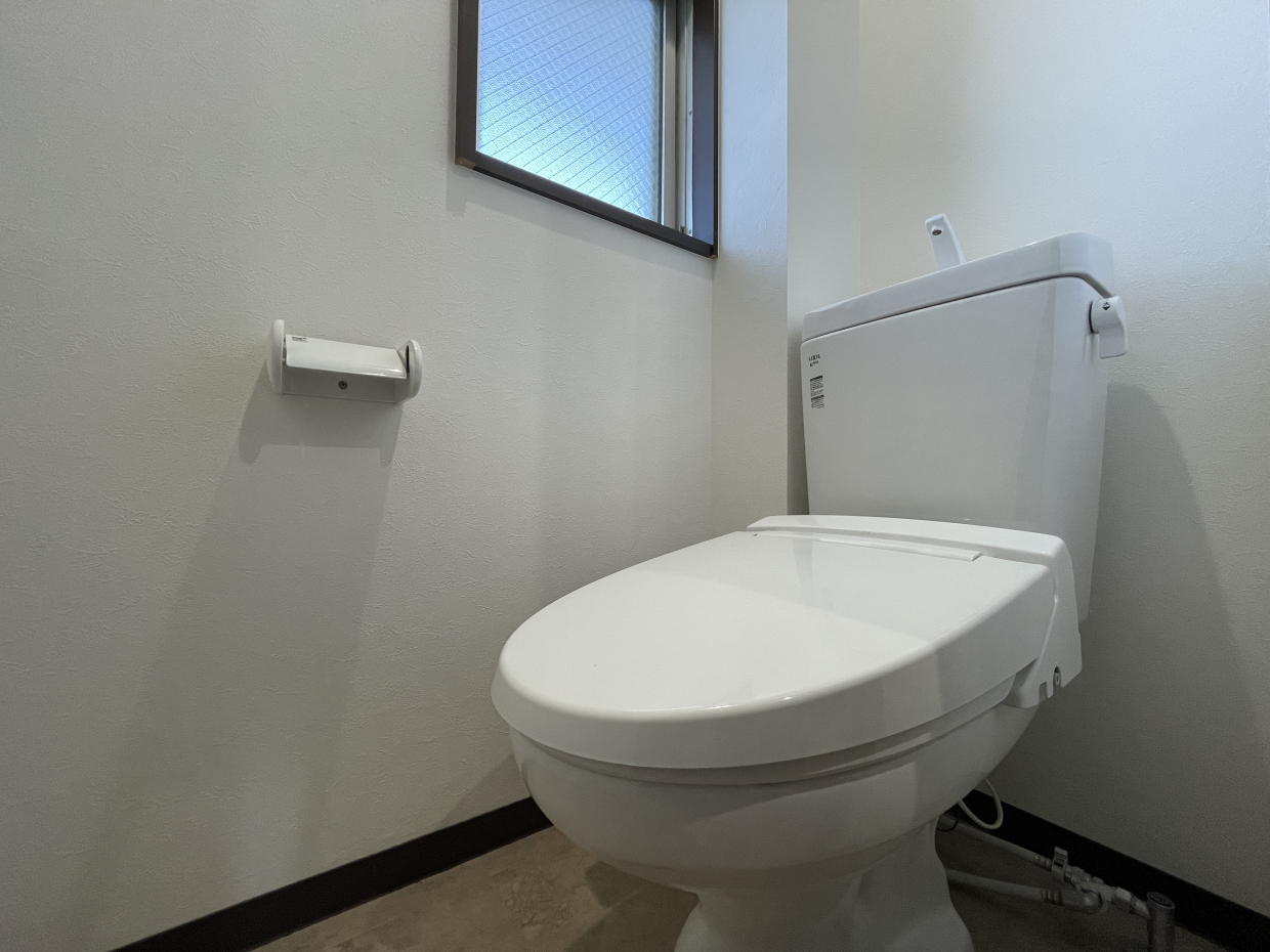 トイレは温水洗浄便座