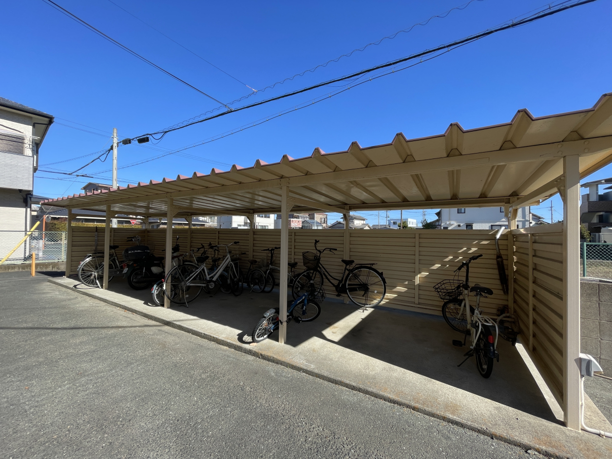駐輪場有ります