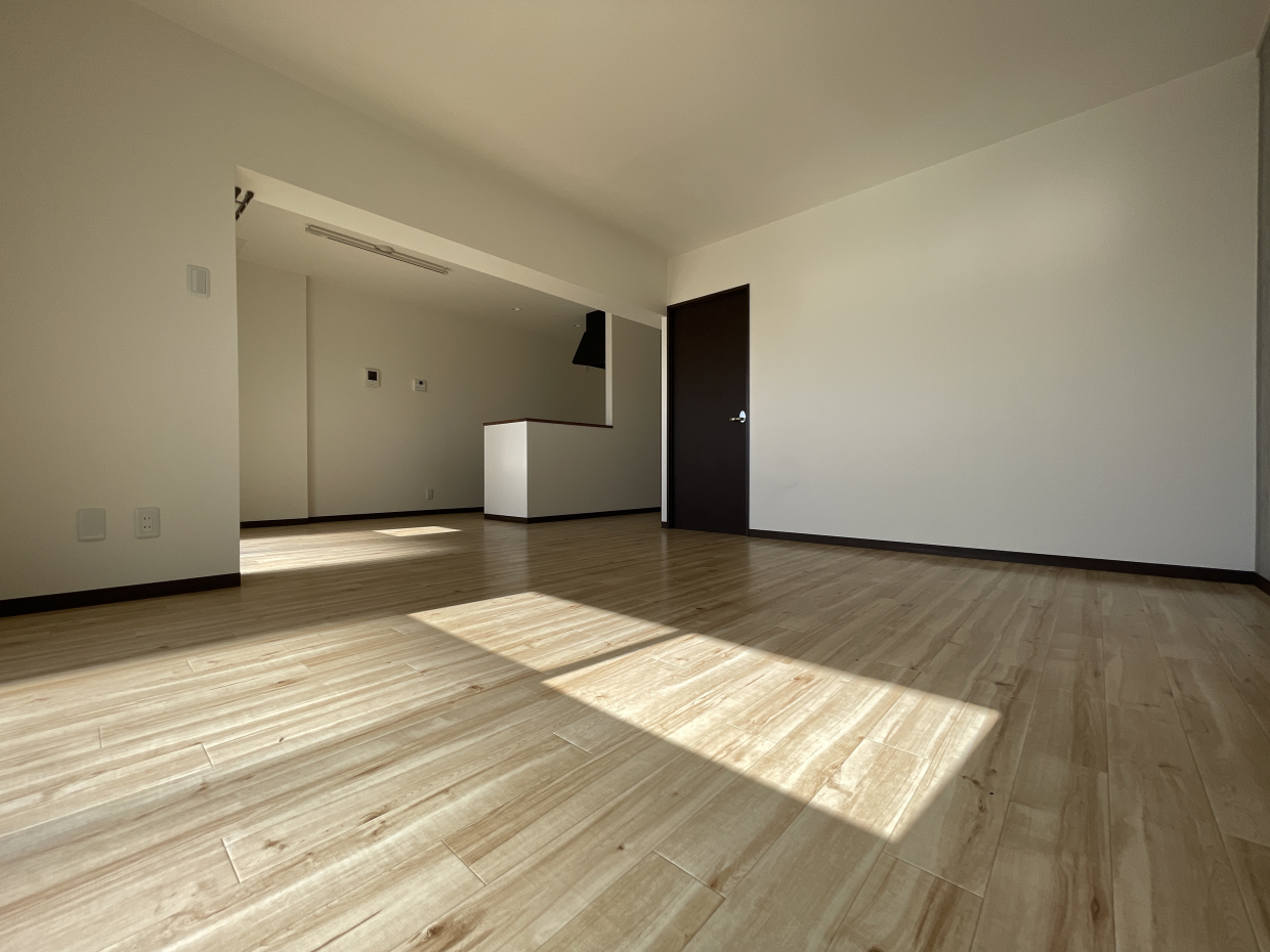 とっても広くて陽当たりも良好