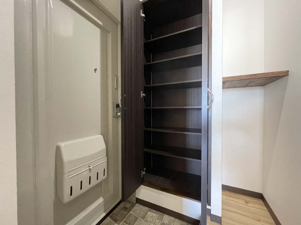 シューズクローゼット付き