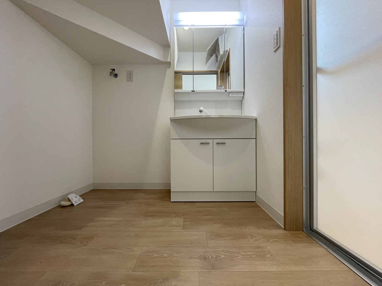 洗面所も広いです