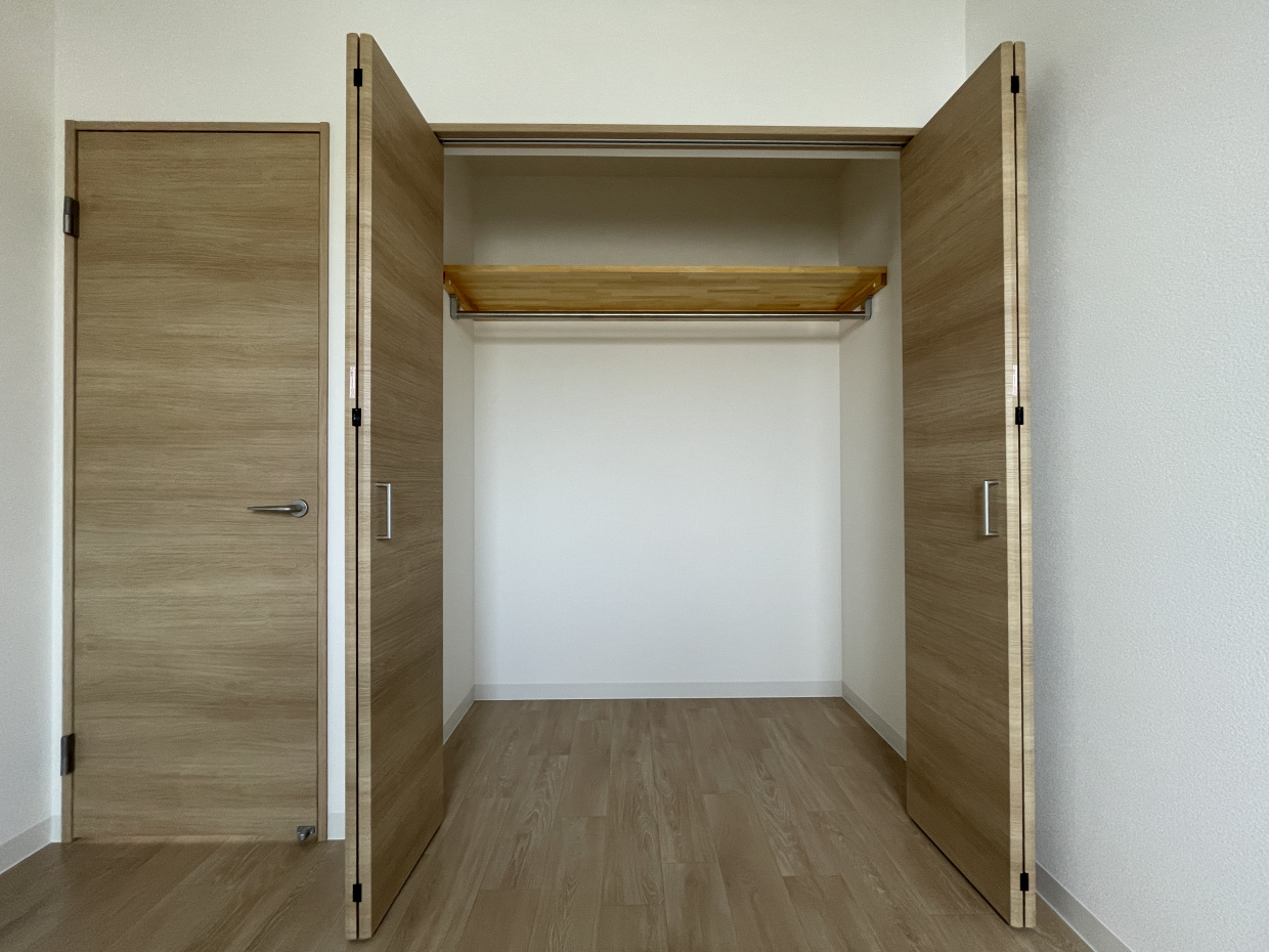 クローゼットも付いてます