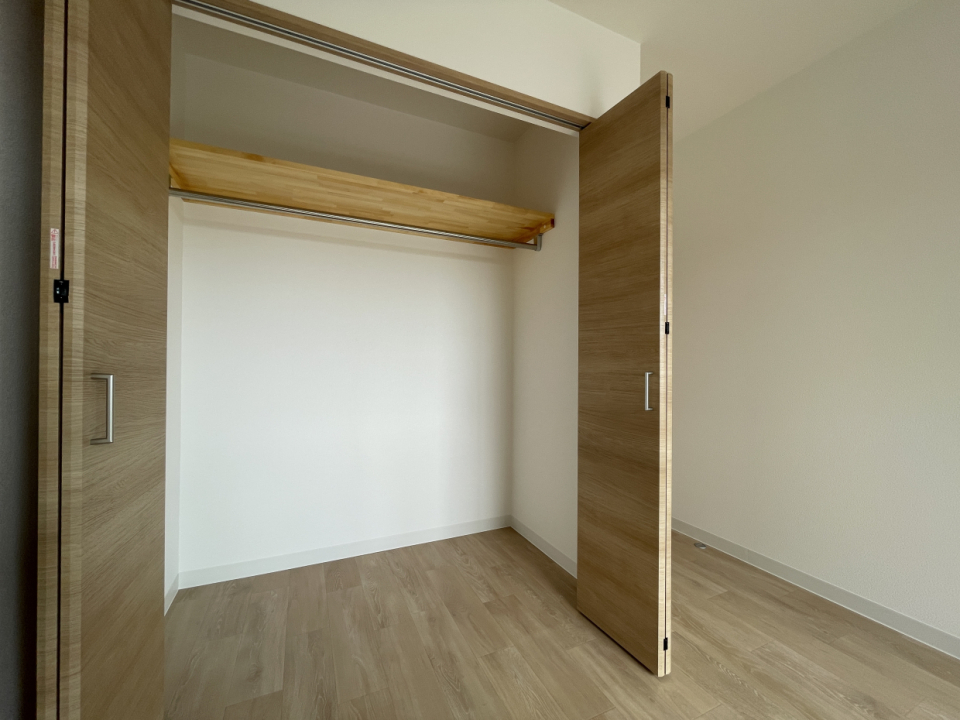 こちらもクローゼット付き