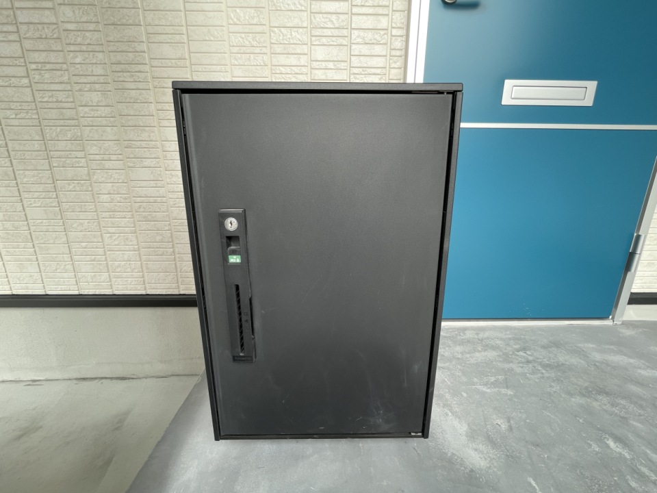 宅配ボックスもあるので何かと便利