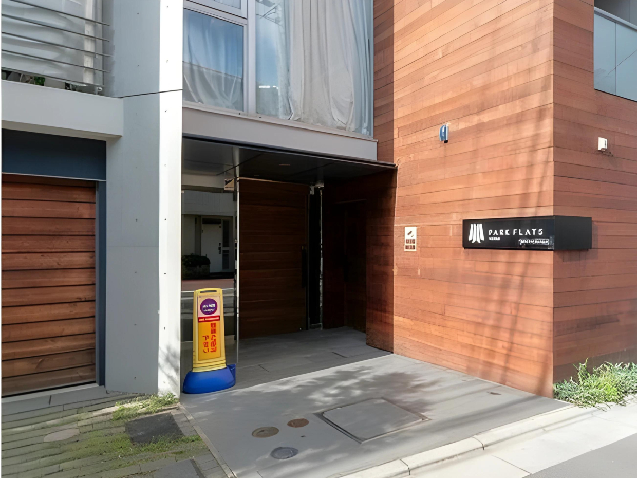 美術館みたいなエントランス