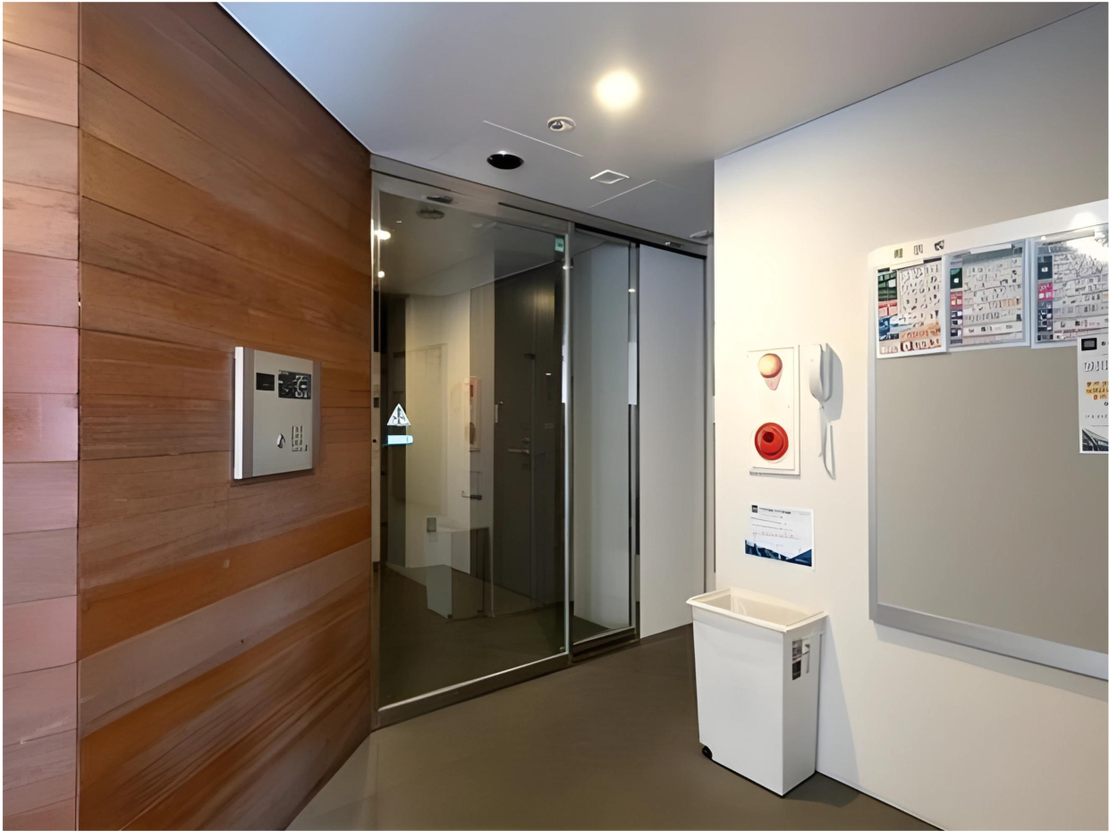 オートロックと防犯カメラでセキュリティも◎