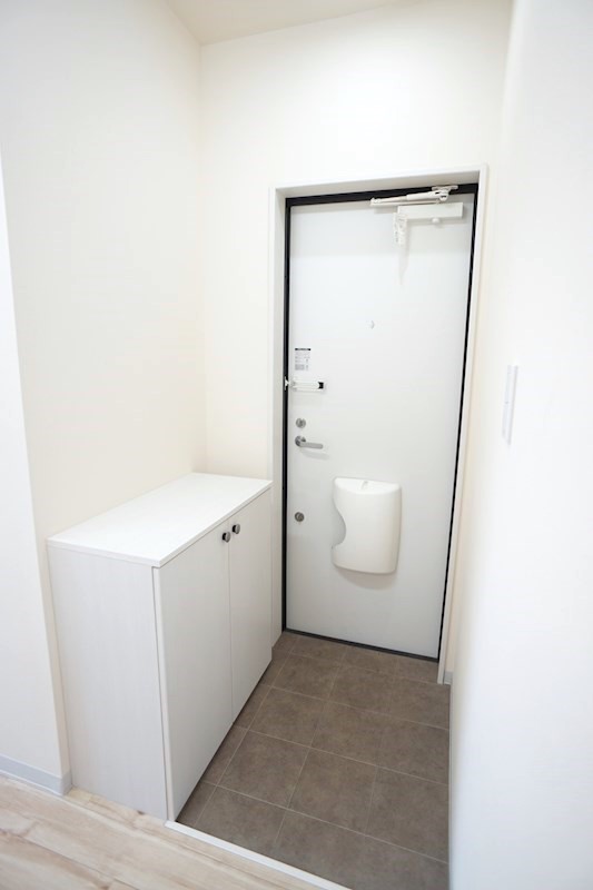 シューズボックス付の玄関