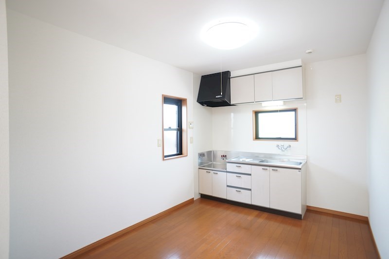 清潔感のあるキッチン。