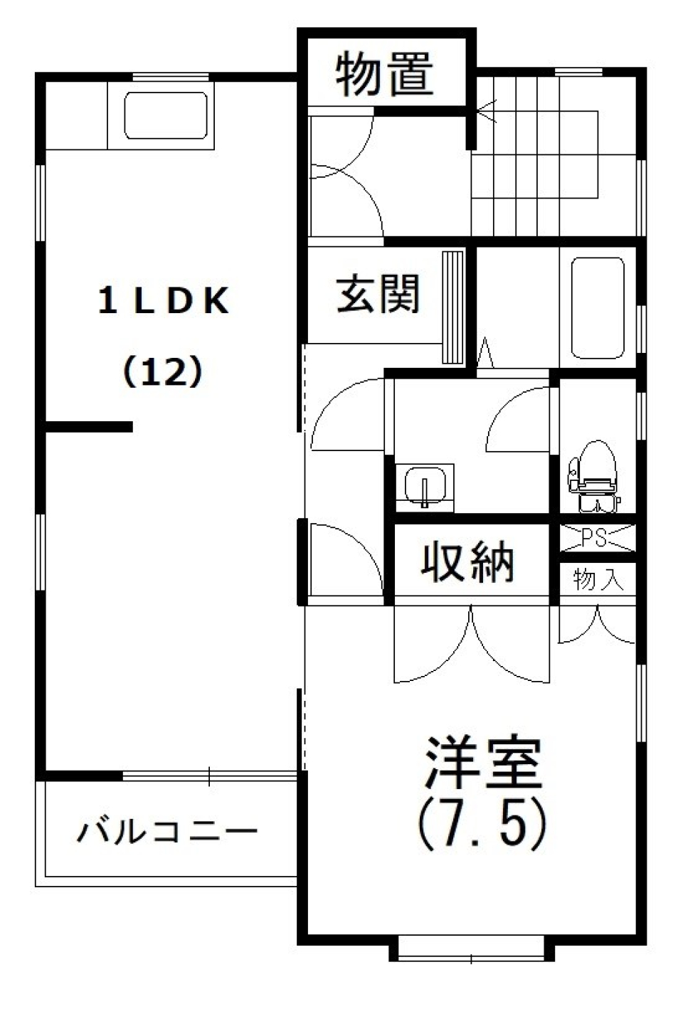 シンプルな日常の中で輝くの間取り図