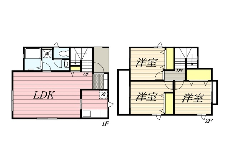 川のせせらぎ、海のさざなみ、湖の静けさの間取り図