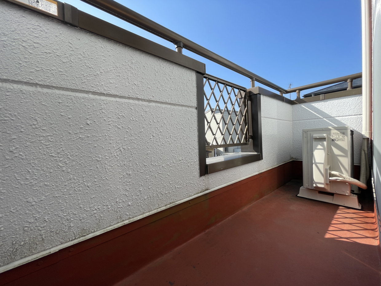 ベランダも付いてます