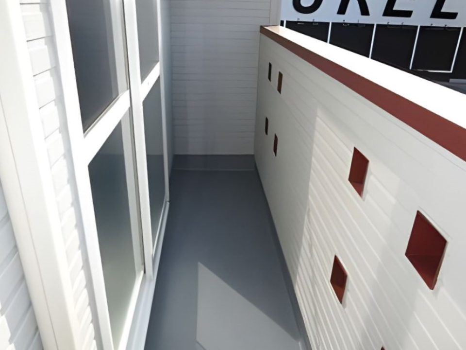 バルコニーの様子。