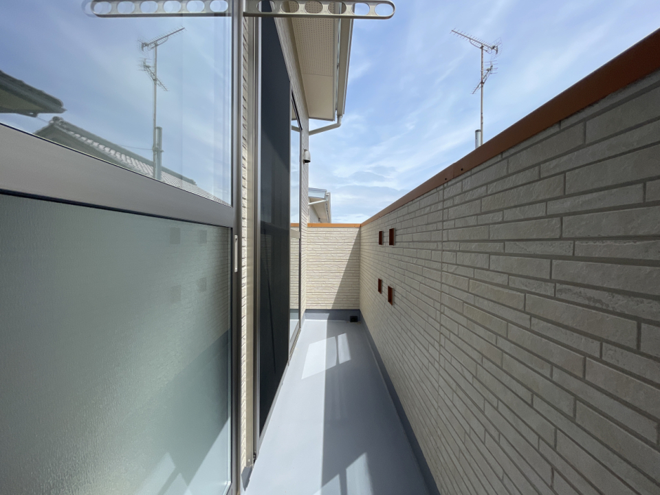 ベランダもあり日当たりも良好