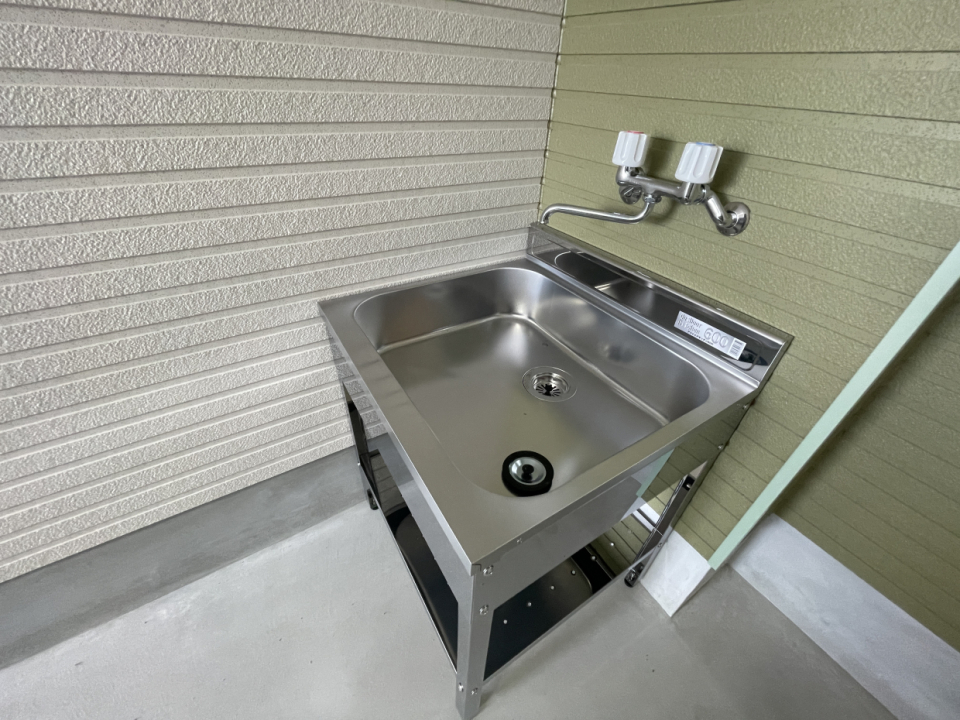 手洗い場が付いてるので便利です