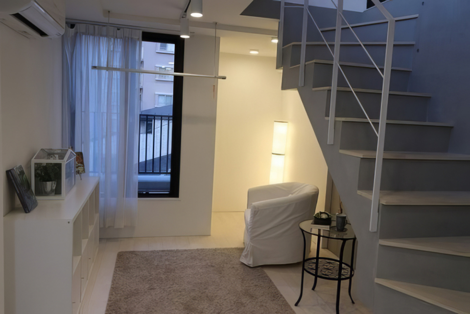 メゾネットでメリハリの付けられる空間構成