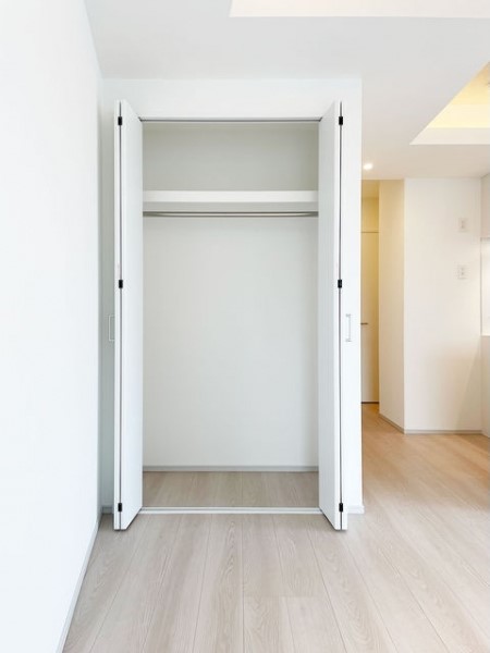 クローゼットは2か所あります