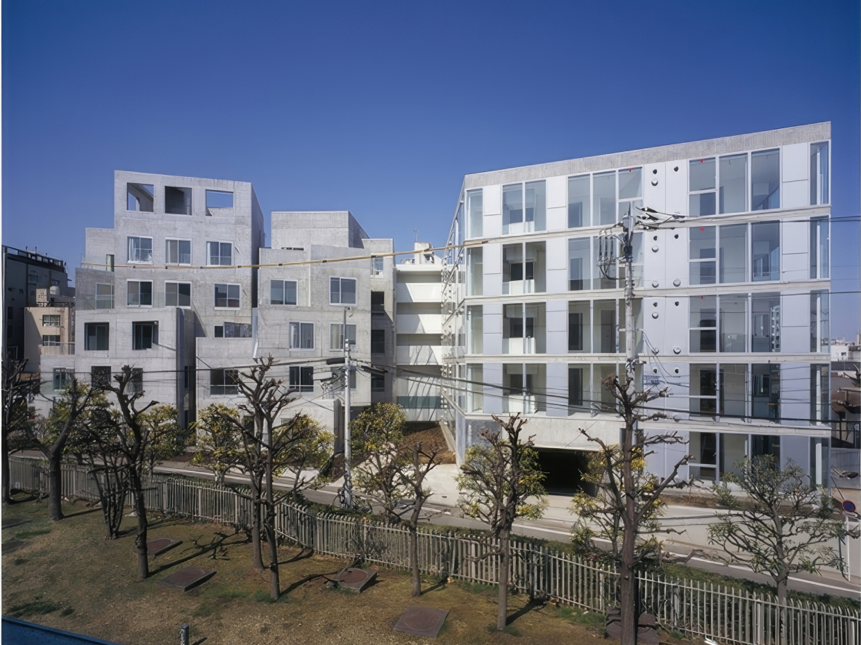 近未来的な外観です。