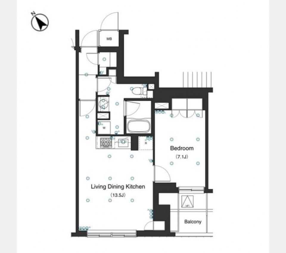 a place for...の間取り図