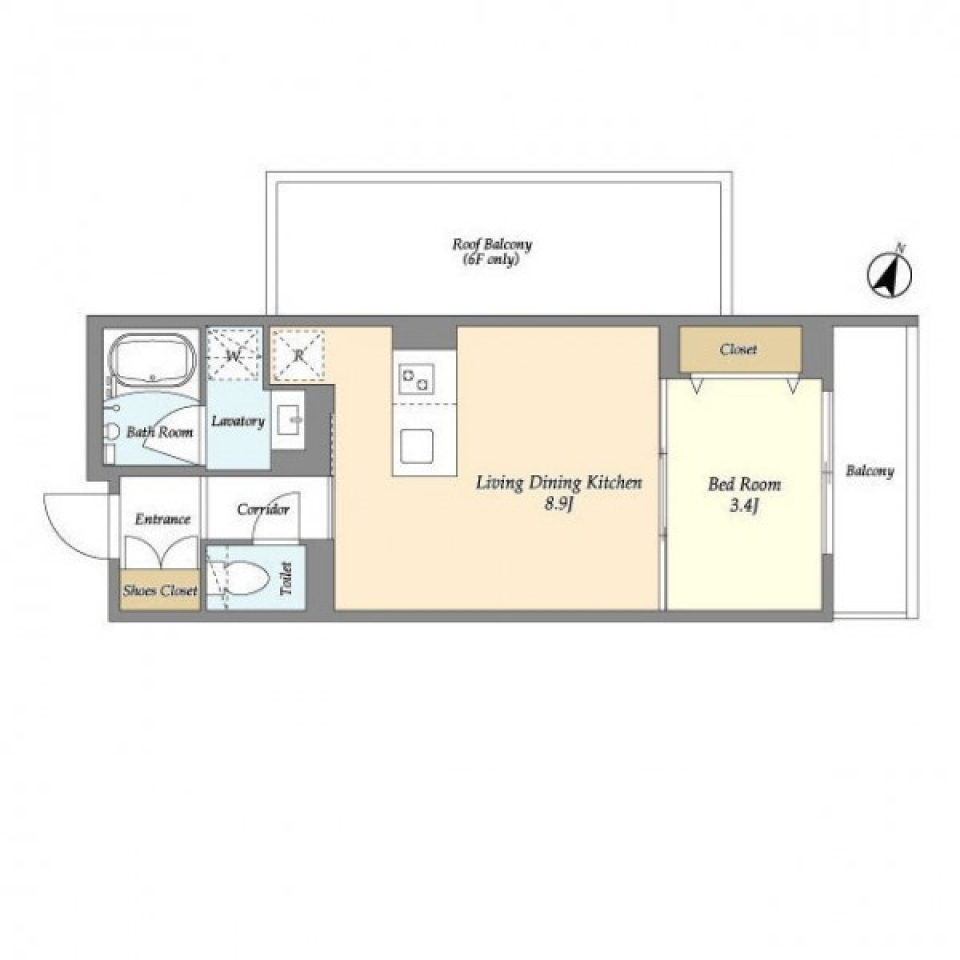 デザイナーズの権化［新築］の間取り図