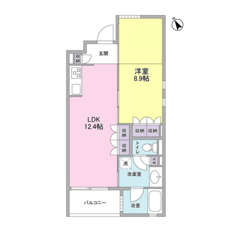 ポテンシャル高め！の間取り図