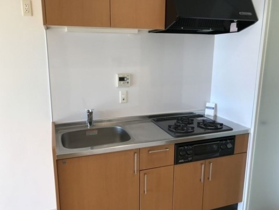 キッチンは3口ガスコンロ