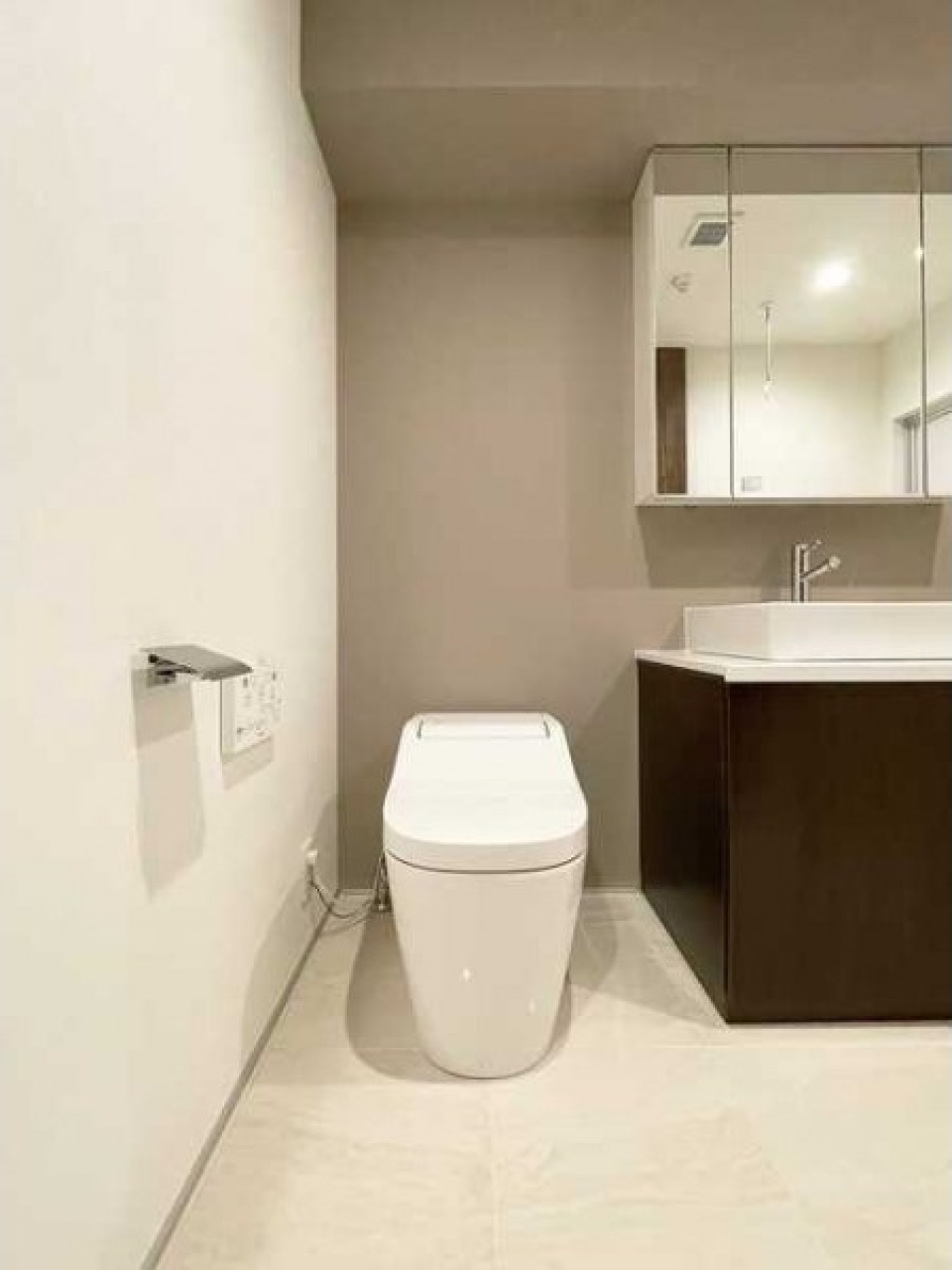 水回りは1か所にまとまっています