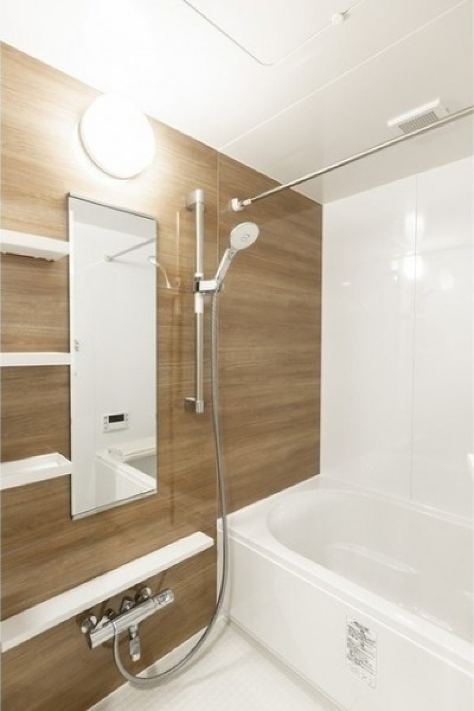 バスルームも綺麗ですね