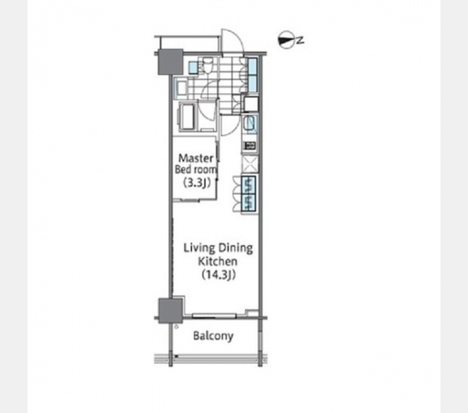 【共用スペース充実】星の如く輝くの間取り図