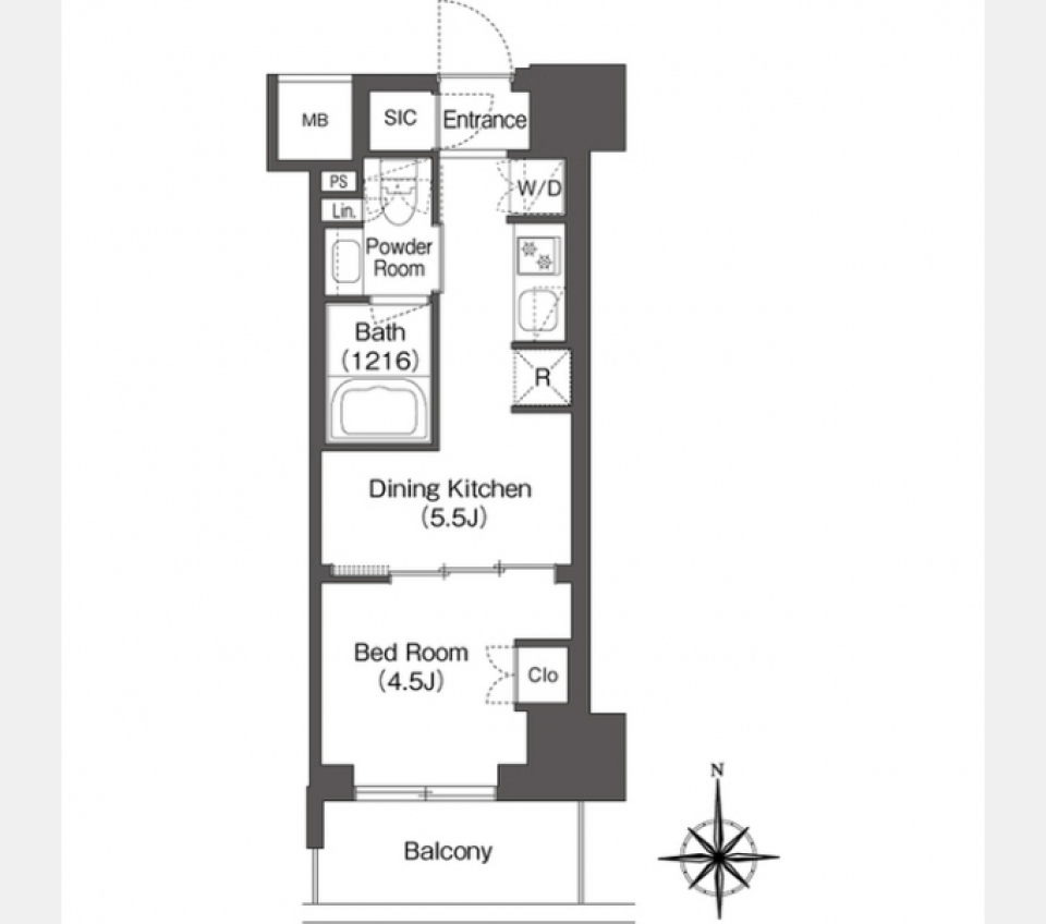【新築ペット可】屋上テラスで運命の出会い？！の間取り図
