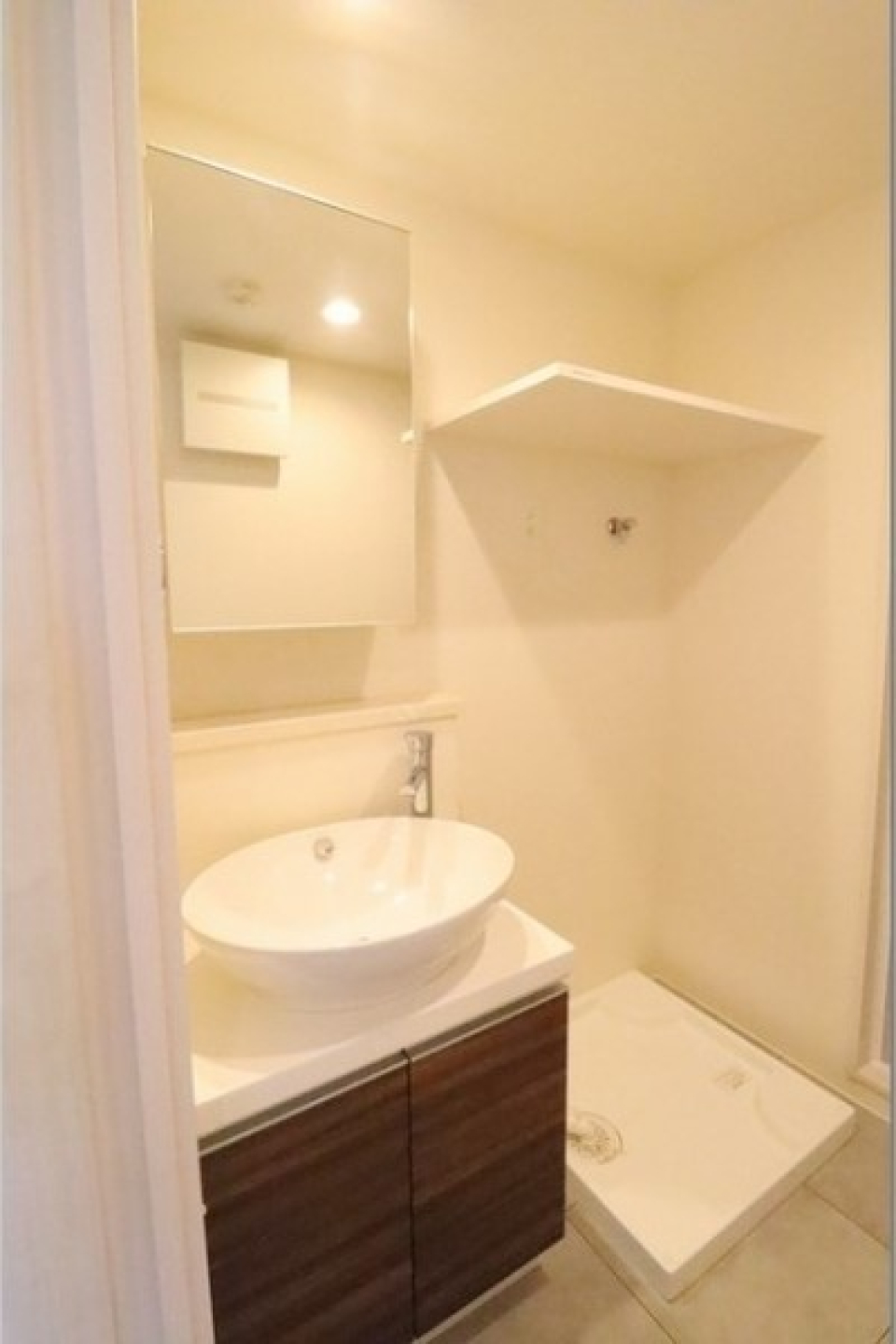 洗面ボウルのフォルムが好きです