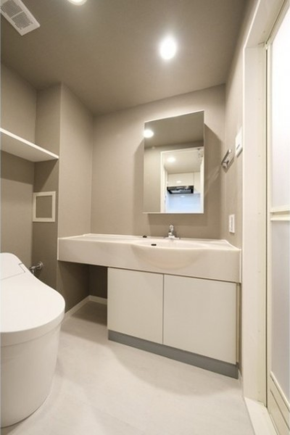 ホテルライクなサニタリールーム