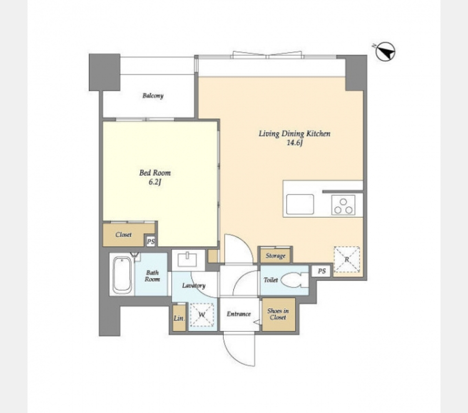 【ペット可】ぼくときみと、日向のわんこの間取り図